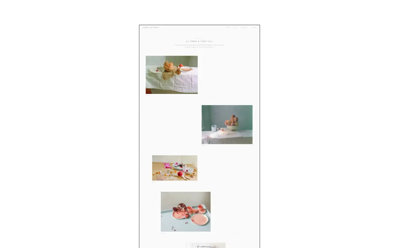 طراحی و ساخت رزومه هنری مدل ساده - استودیو حاضر